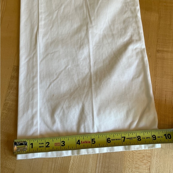 🔥Dockers Low Rise Slightly Curvy Khakis White Pants 6 Reg - Picture 8 of 12